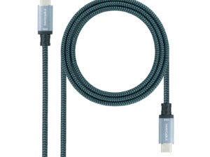 Nanocable USB-C/M a USB-C/M 1m N/G