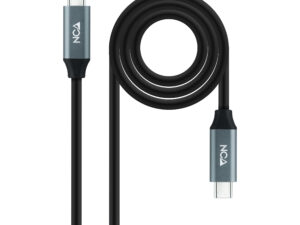 Nanocable USB-C/M a USB-C/M 1.5m Negro