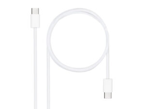 Nanocable USB-C/M-USB-C/M 60W 2m Blanco