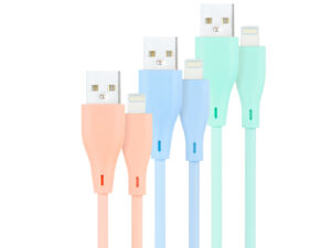 Nanocable Lightning/M a USB-A/M 1m 3 Un