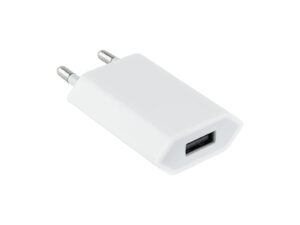 Mini Cargador Nanocable USB 5V/1A Blanco