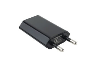 Cargador de Pared Nanocable 1xUSB-A Negro
