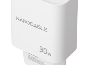 Cargador Pared Nanocable USB-A/C 30W Blanco