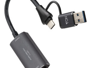 Capturadora Video Nanocable HDMI a USB-A/C