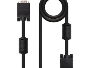 Nanocable VGA/M a VGA/M 1m Negro