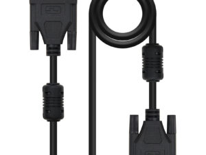 Nanocable DVI/M a DVI/M 5m Negro