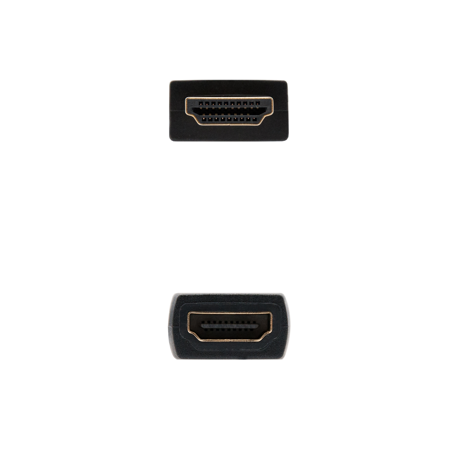 Nanocable HDMI A/M a HDMI A/H 3m Negro Nanocable HDMI A/M a HDMI A/H 3m Negro