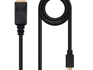 Nanocable MiniDP/M a DP/M 2m Negro