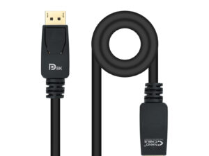 Nanocable DP/M a DP/M 3m Negro