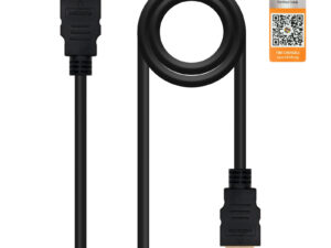 Nanocable HDMI A/M a HDMI 3m Negro