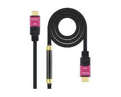 Nanocable HDMI A/M a HDMI A/M 25m Negro Nanocable HDMI A/M a HDMI A/M 25m Negro