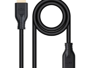 Nanocable HDMI A/M/ a HDMI A/M 50cm Negro