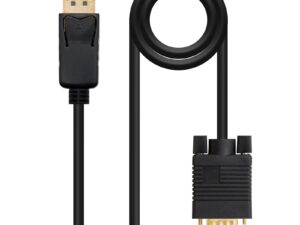 Nanocable DP/M a VGA/M 1m Negro