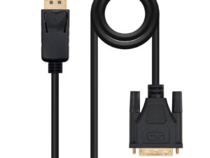 Nanocable DP/M a DVI/M 5m Negro