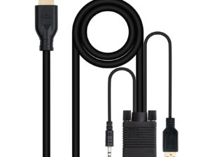 Cable VGA/M+Audio/M+Usb-A/M a HDMI/M 1.8m