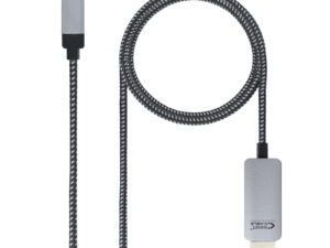 Nanocable USB-C/M a HDMI/M 1.8m Negro