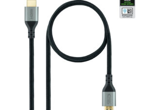 Nanocable HDMI A/M a HDMI A/M 1m Negro