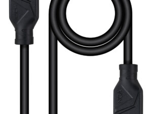 Nanocable HDMI V2.1 8K A/M-A/M 0.5m Negro