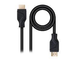 Nanocable HDMI V2.1 8K A/M-A/M 0.5m Negro