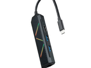 Hub Nanocable USB-C a USB-A USB-C HDMI RJ45