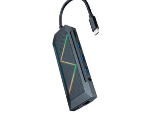 Hub Nanocable USB-C a USB-A/C HDMI RJ45 SD