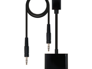 Conversor Nanocable HDMI a VGA/3.5mm