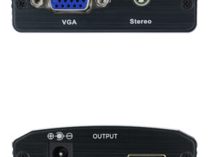 Conversor Nanocable VGA a HDMI/3.5mm 1m