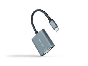 Adaptador Nanocable USB-C/M a DVI/H Gris