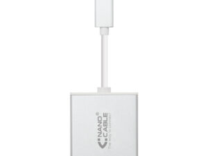 Nanocable USB-C 3.0/M a DP/H 15cm Blanco