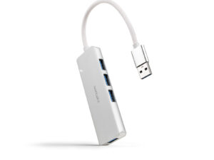 Hub Nanocable USB-A 3.0 a 4xUSB-A 3.0 Gris