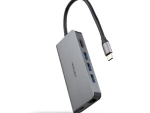 Docking Nanocable USB-C a USB-A/HDMI/USB-C