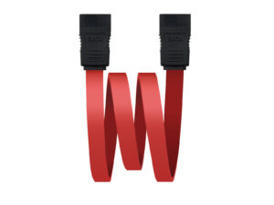 Nanocable SATA2/M a SATA2/M 0.5m Negro/Rojo