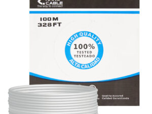 Nanocable RJ45 Cat.5e UTP 100m Gris