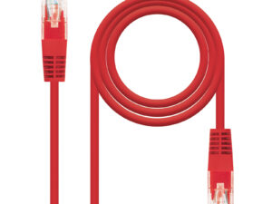 Nanocable RJ45 Cat.6 UTP 25cm Rojo