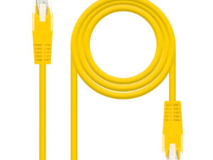 Latiguillo Nanocable Cat6 25cm Amarill