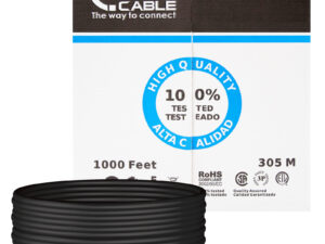 Nanocable RJ45 Cat.6 UTP 305m Negro