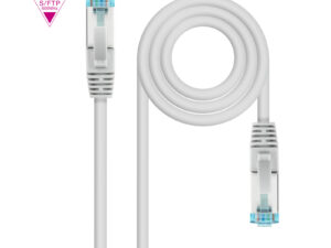 Latiguillo Nanocable Cat.7 0.5m Gris