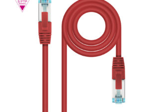 Nanocable RJ45 Cat.7 SFTP AWG26 1m Rojo