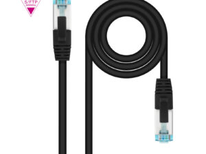 Latiguillo Nanocable Cat7 SFTP 2m Negro