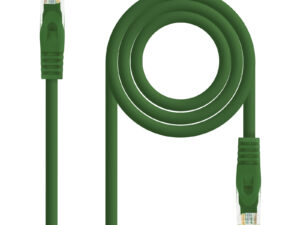 Latiguillo Nanocable Cat6a 30cm Verde