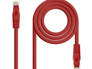 Cable Nanocable RJ45 Cat6a 30cm Rojo
