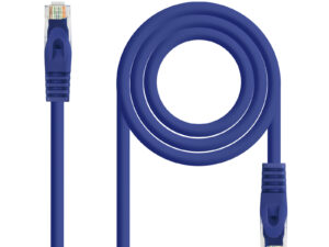 Nanocable RJ45 Cat.6A UTP AWG24 1m Azul