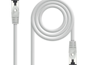 Nanocable Cat.8.1 SSTP 30cm Gris