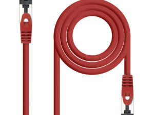 Nanocable Cat.8.1 SSTP 30cm Rojo