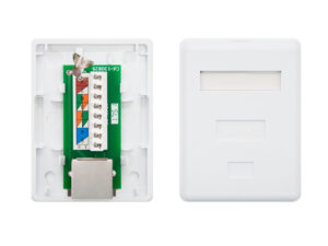 Roseta Superficie RJ45 Cat6 FTP 1Toma Roseta Superficie RJ45 Cat6 FTP 1Toma