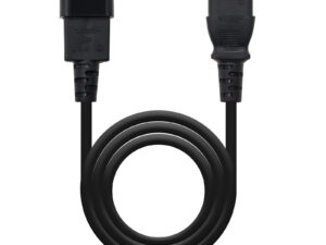 Nanocable C14/M a C13/H 3m Negro