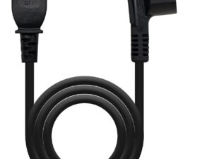 Nanocable Alimentación M/H 3m Negro