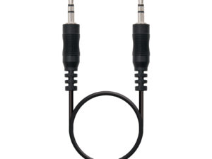 Nanocable Audio 3.5mm/M a 3.5mm/M 5m Negro