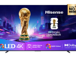 TV Hisense E7Q PRO 100" QLED 4K UHD Negro