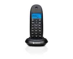 Teléfono Inalámbrico Motorola C1001CB+ LCD DECT Negro